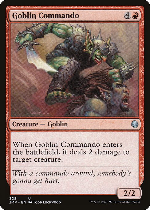 【EN】Goblin Commando [JMP] 赤U No.325