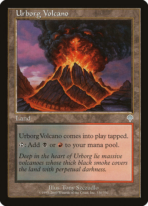 【Foil】【EN】アーボーグの火山/Urborg Volcano [INV] 無U No.330