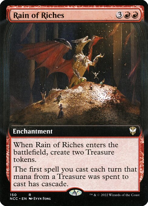 【EN】降り注ぐ富/Rain of Riches [NCC] 赤R No.150