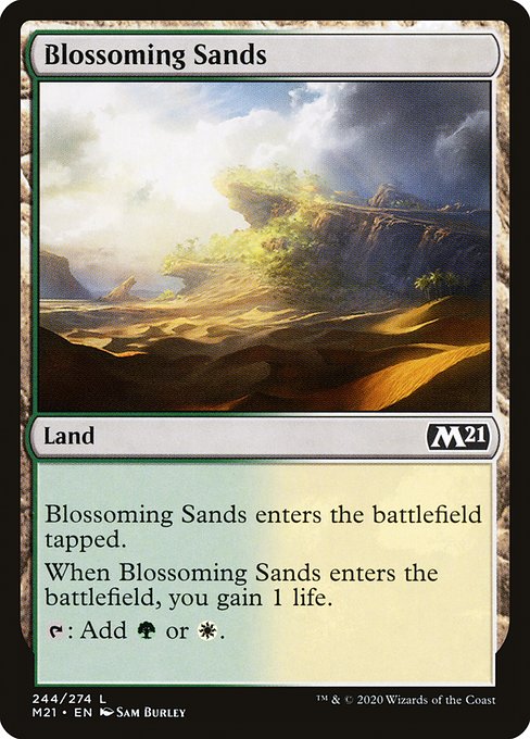 【EN】花咲く砂地/Blossoming Sands [M21] 無C No.244