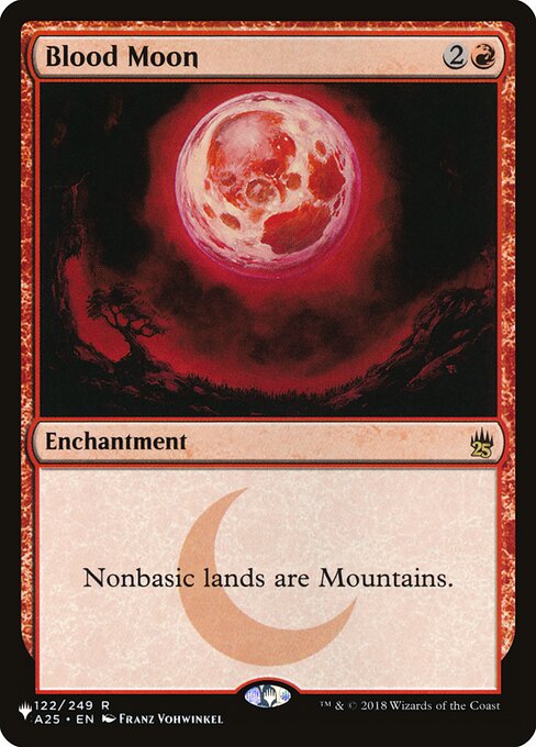 【EN】血染めの月/Blood Moon [PLIST] 赤R No.608