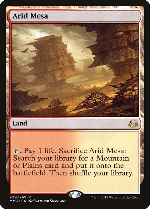 【EN】乾燥台地/Arid Mesa [MM3] 無R No.229