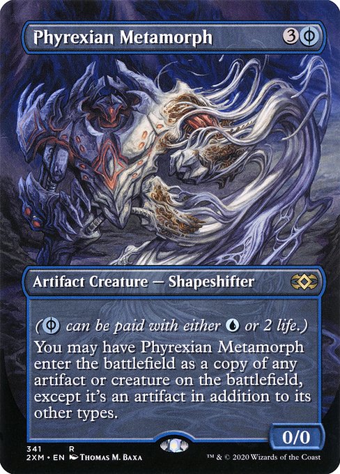 【Foil】【EN】ファイレクシアの変形者/Phyrexian Metamorph [2XM] 混R No.341