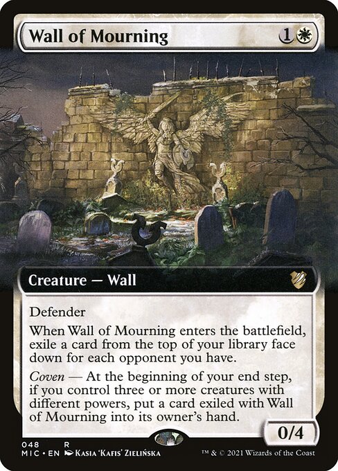 【EN】哀悼の壁/Wall of Mourning [MIC] 白R No.48