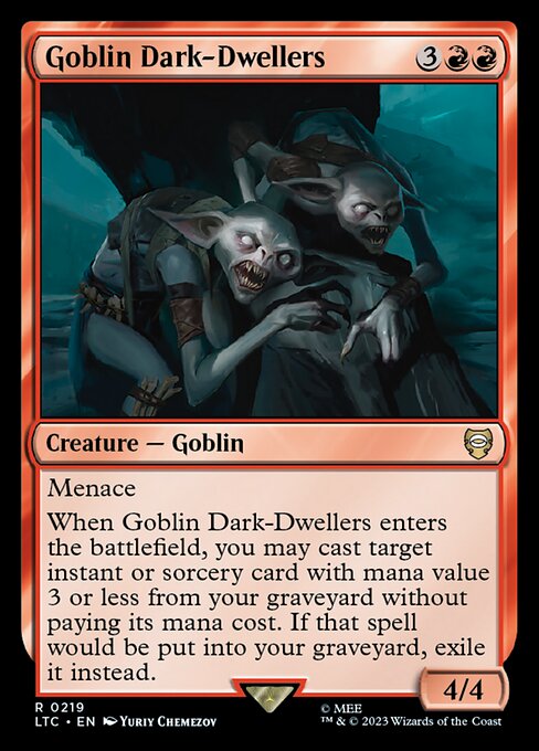 【EN】ゴブリンの闇住まい/Goblin Dark-Dwellers [LTC] 赤R No.219