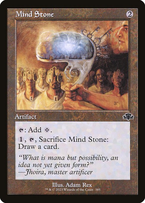 【Foil】【EN】精神石/Mind Stone [DMR] 茶C No.385