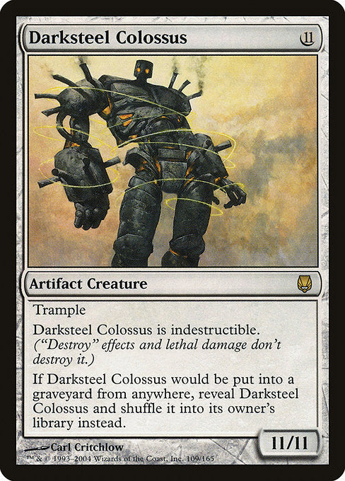 【EN】ダークスティールの巨像/Darksteel Colossus [DST] 茶R No.109