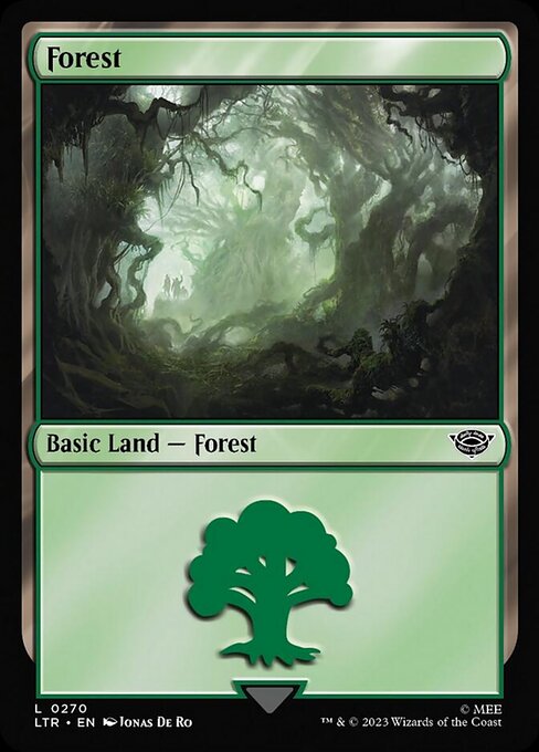 【Foil】【EN】森/Forest [LTR] 無C No.270
