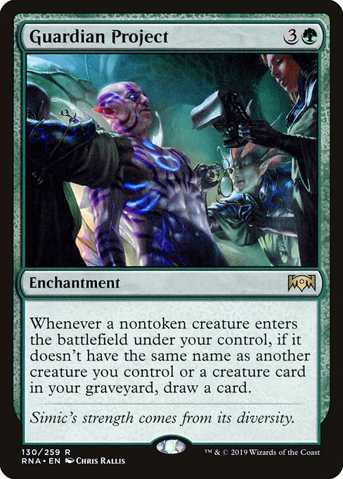 【Foil】【EN】守護者計画/Guardian Project [RNA] 緑R No.130