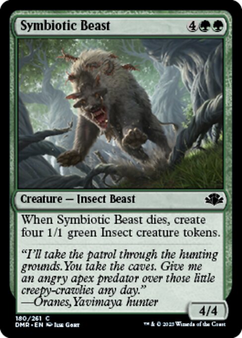 【EN】共生する獣/Symbiotic Beast [DMR] 緑C No.180