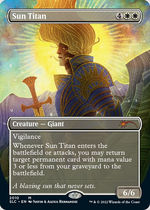【Foil】【EN】太陽のタイタン/Sun Titan [SLC] 白M No.2010
