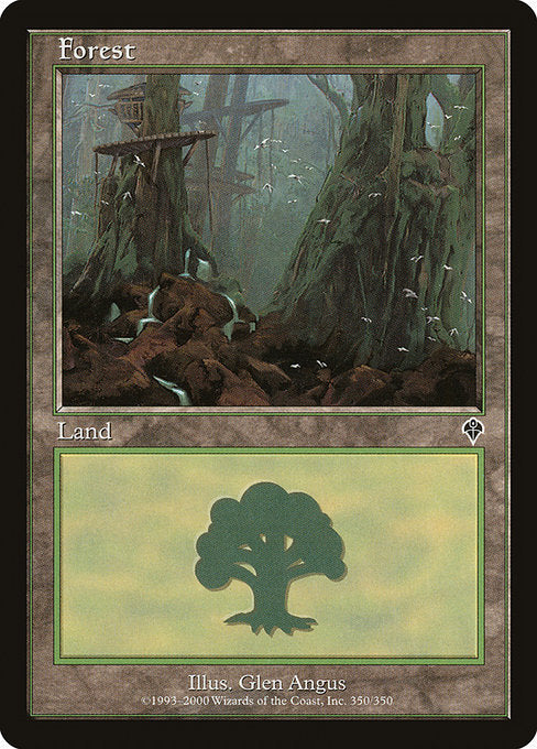 【Foil】【EN】森/Forest [INV] 無C No.350