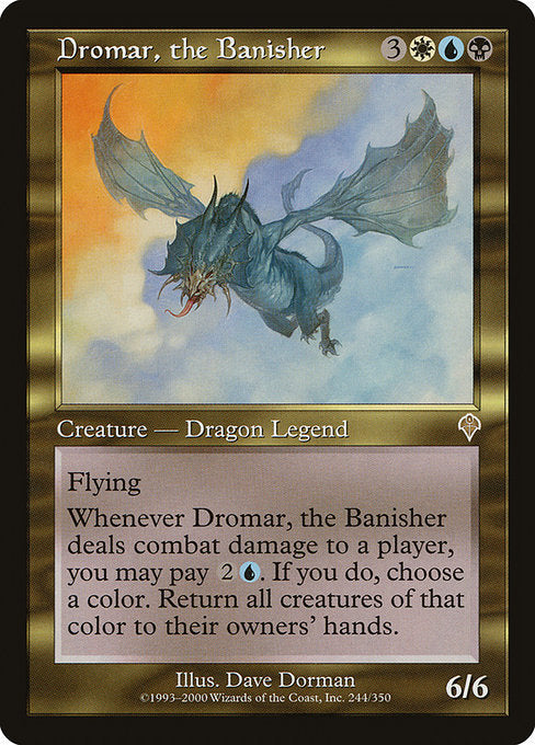 【EN】追放するものドロマー/Dromar, the Banisher [INV] 金R No.244