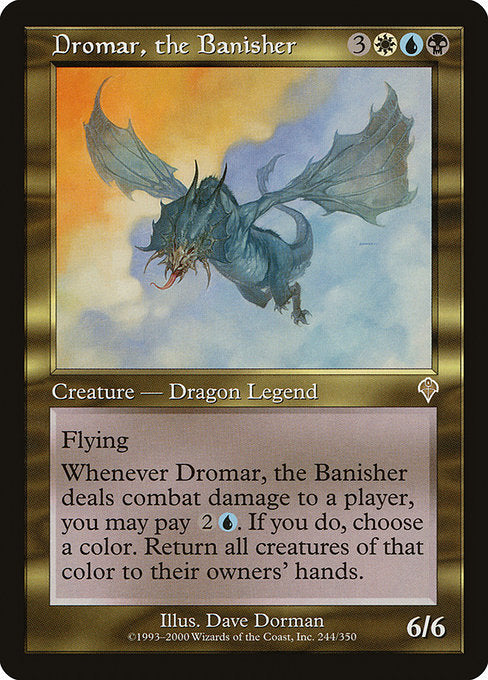 【Foil】【EN】追放するものドロマー/Dromar, the Banisher [INV] 金R No.244