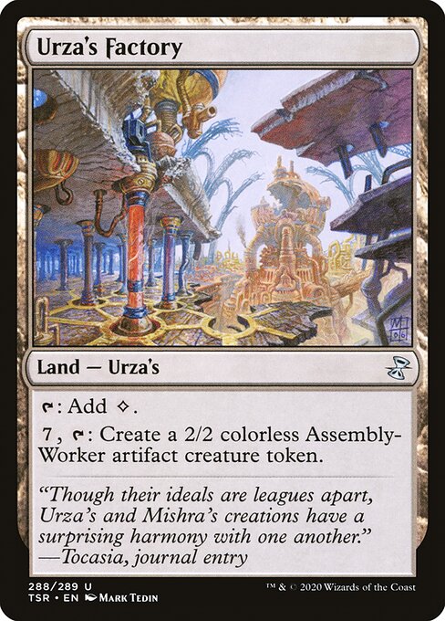 【Foil】【EN】ウルザの工廠/Urza's Factory [TSR] 無U No.288