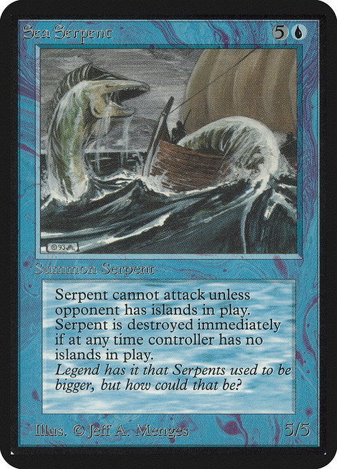 【EN】大海蛇/Sea Serpent [LEA] 青C No.76