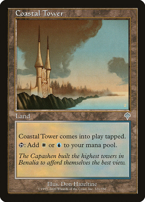 【Foil】【EN】沿岸の塔/Coastal Tower [INV] 無U No.321