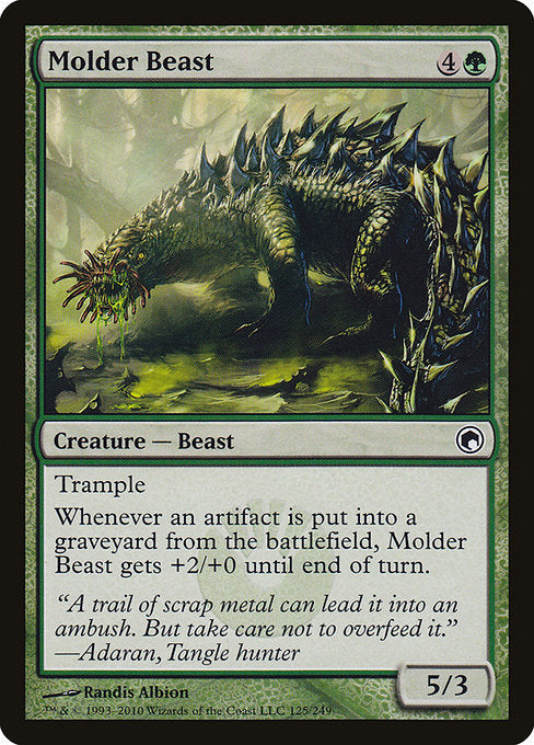 【EN】腐食獣/Molder Beast [SOM] 緑C No.125