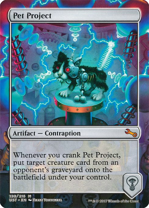 【Foil】【EN】Pet Project [UST] 茶M No.198