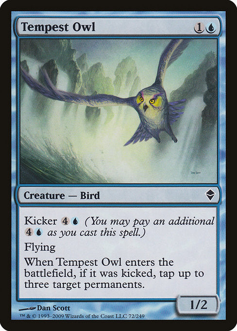 【EN】嵐のフクロウ/Tempest Owl [ZEN] 青C No.72