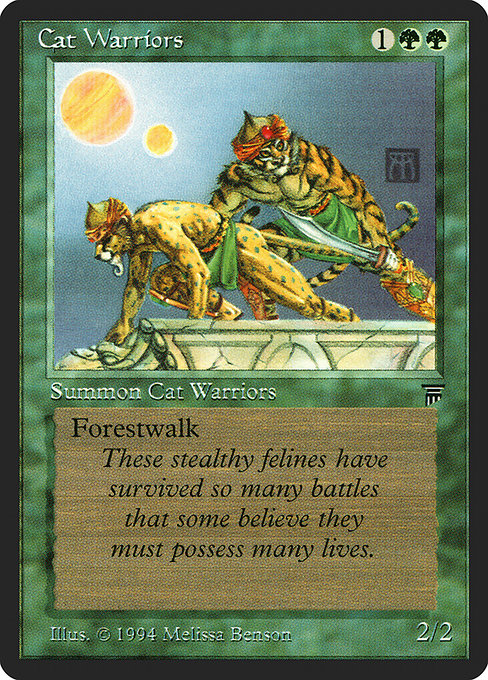 【EN】猫族の戦士/Cat Warriors [LEG] 緑C No.177