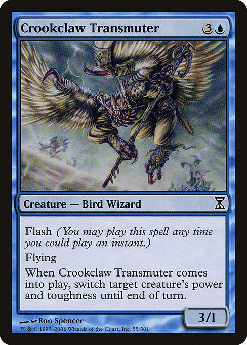 【EN】歪んだ爪の変成者/Crookclaw Transmuter [TSP] 青C No.55