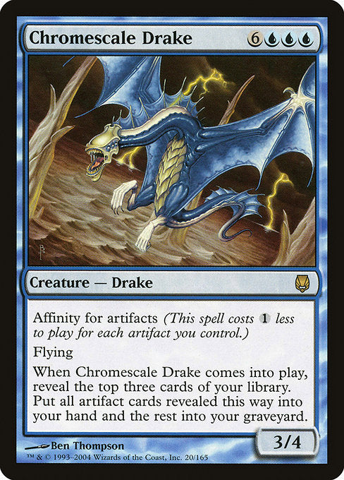 【EN】金属鱗のドレイク/Chromescale Drake [DST] 青R No.20