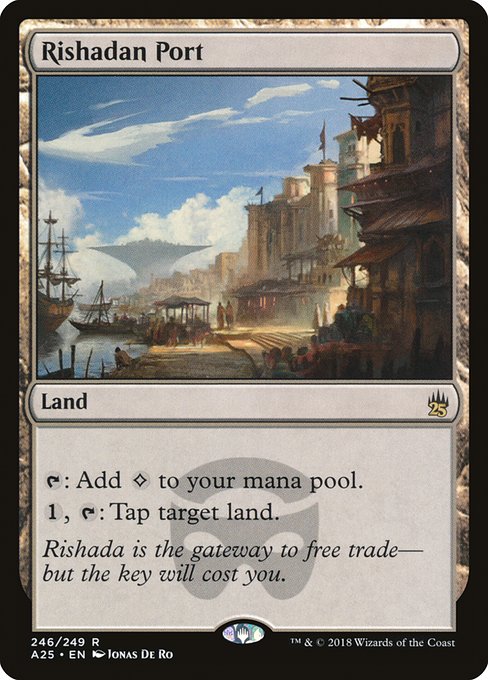 【Foil】【EN】リシャーダの港/Rishadan Port [A25] 無R No.246