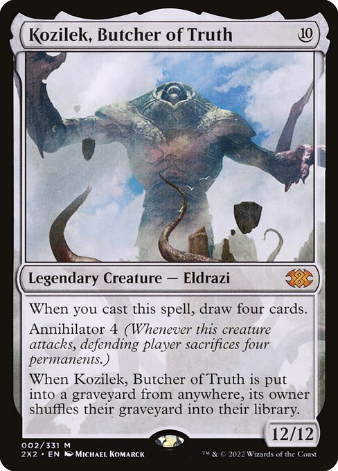 【EN】真実の解体者、コジレック/Kozilek, Butcher of Truth [2X2] 無M No.2