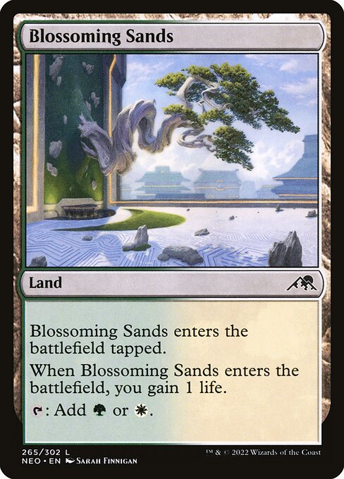 【EN】花咲く砂地/Blossoming Sands [NEO] 無C No.265