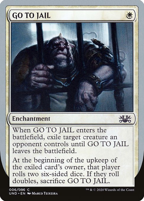 【EN】GO TO JAIL [UND] 白C No.6