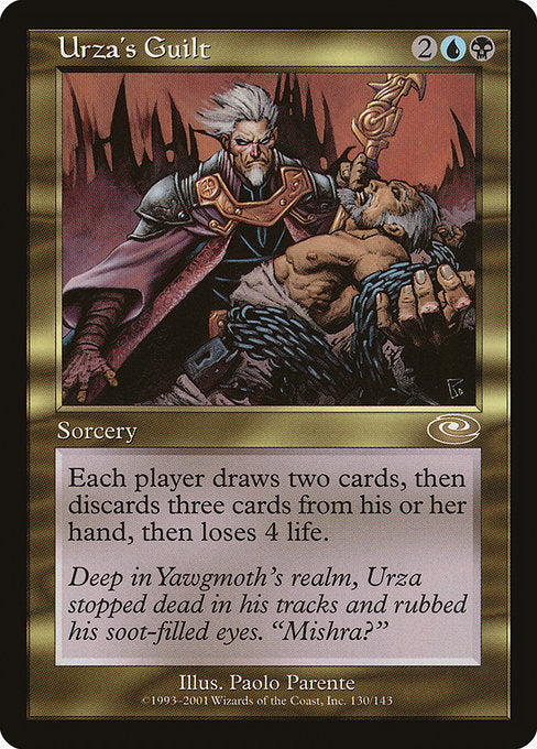 【Foil】【EN】ウルザの罪/Urza's Guilt [PLS] 金R No.130