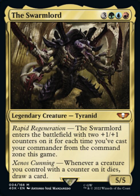 【Foil】【EN】The Swarmlord [40K] 金M No.4