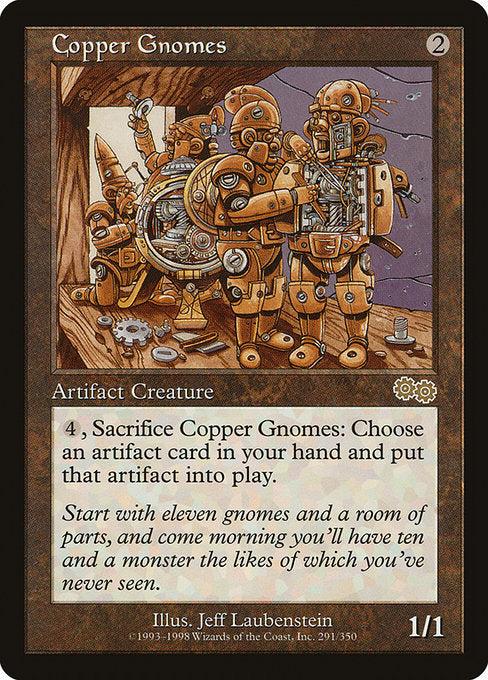 【EN】銅のノーム/Copper Gnomes [USG] 茶R No.291