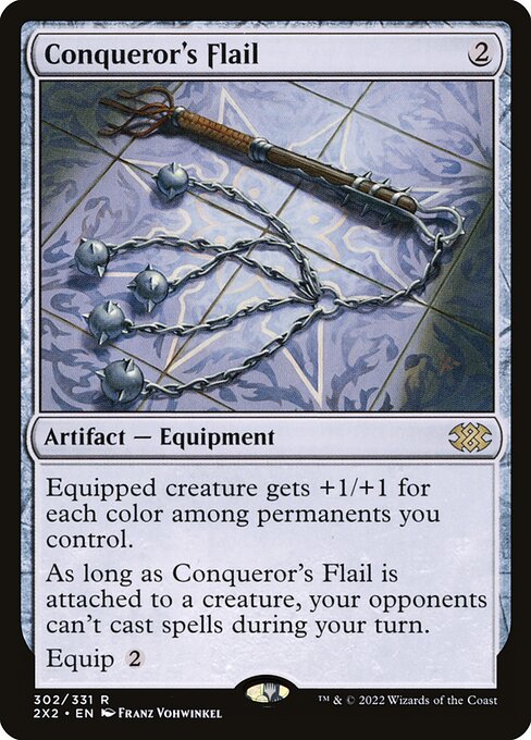 【EN】征服者のフレイル/Conqueror's Flail [2X2] 茶R No.302
