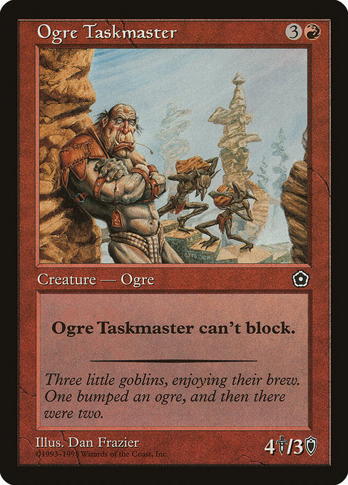 【EN】オーガの監督官/Ogre Taskmaster [P02] 赤U No.112