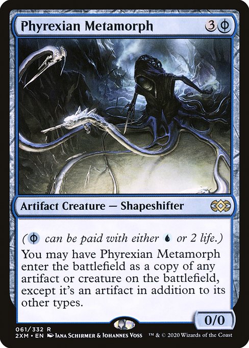 【Foil】【EN】ファイレクシアの変形者/Phyrexian Metamorph [2XM] 混R No.61