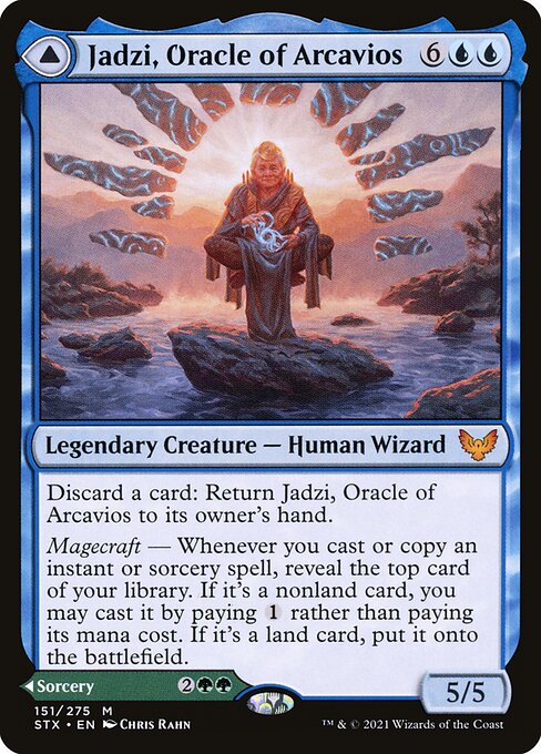 【Foil】【EN】Jadzi, Oracle of Arcavios // Journey to the Oracle [STX] 混M No.151