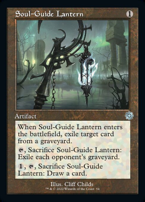 【Foil】【EN】魂標ランタン/Soul-Guide Lantern [BRR] 茶U No.54