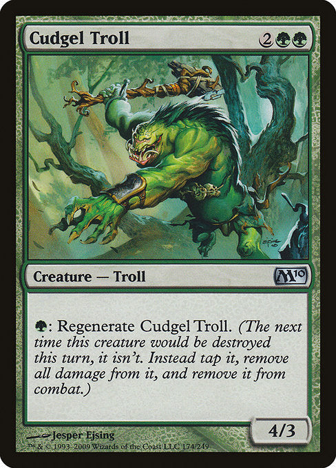 【EN】棍棒のトロール/Cudgel Troll [M10] 緑U No.174