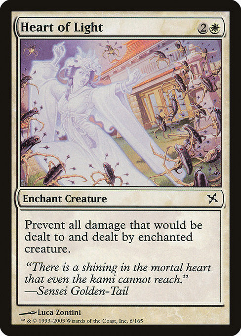 【Foil】【EN】光の心/Heart of Light [BOK] 白C No.6