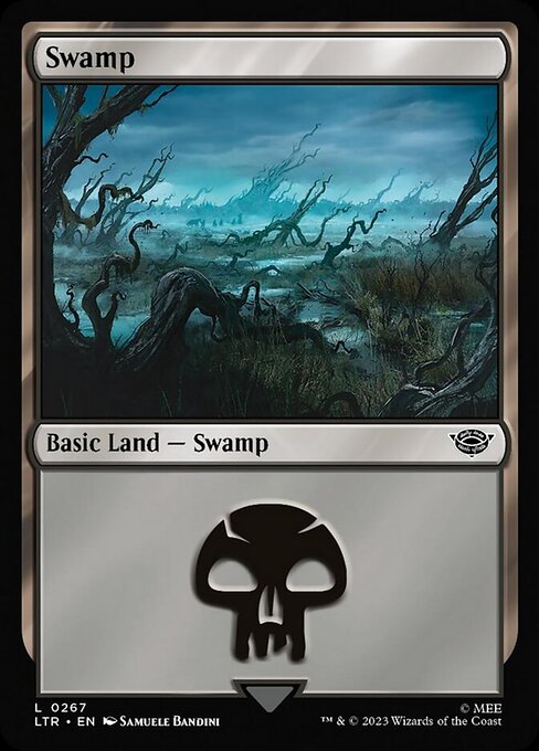 【Foil】【EN】沼/Swamp [LTR] 無C No.267