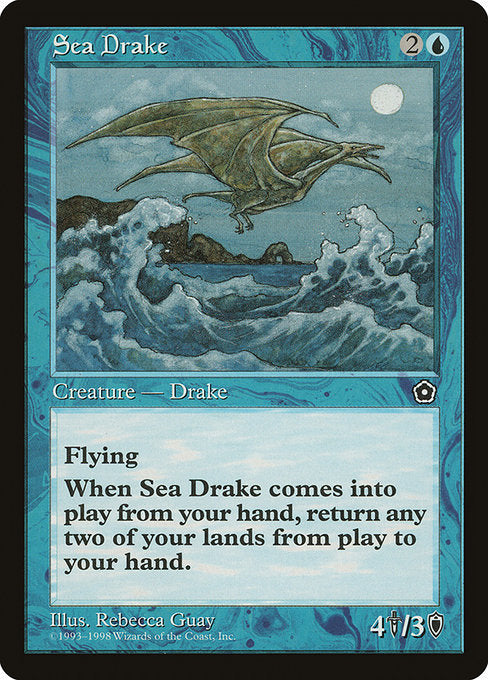 【EN】海のドレイク/Sea Drake [P02] 青U No.45