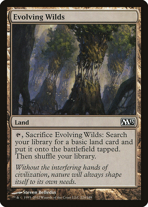 【Foil】【EN】進化する未開地/Evolving Wilds [M13] 無C No.224