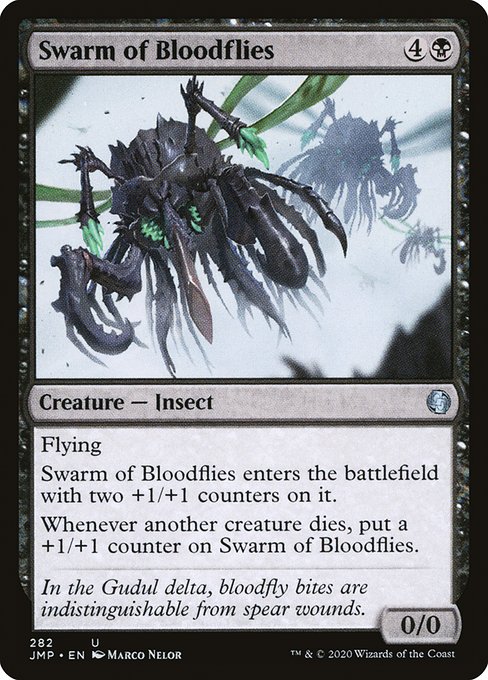【EN】血蠅の大群/Swarm of Bloodflies [JMP] 黒U No.282