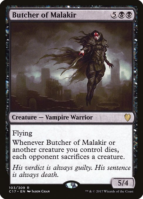 【EN】マラキールの解体者/Butcher of Malakir [C17] 黒R No.103