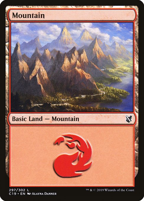 【EN】山/Mountain [C19] 無C No.297