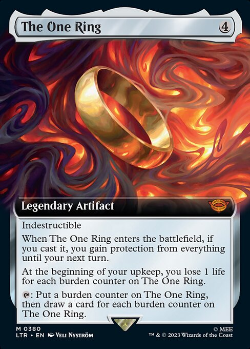 【Foil】【EN】一つの指輪/The One Ring [LTR] 茶M No.380