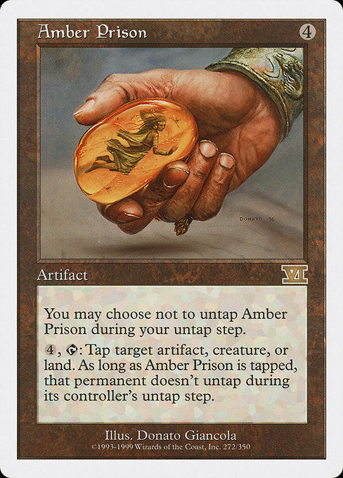 【EN】琥珀の牢/Amber Prison [6ED] 茶R No.272