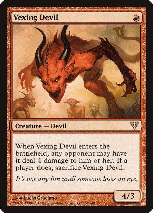 【EN】苛立たしい小悪魔/Vexing Devil [AVR] 赤R No.164